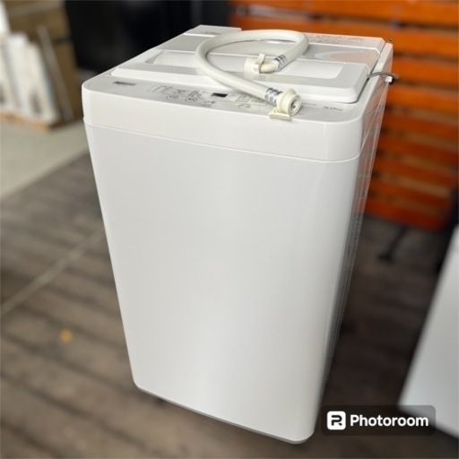 YAMADA 洗濯機 5Kg YWM-T50H1 2021年製 全自動洗濯機 ヤマダセレクト ホワイト