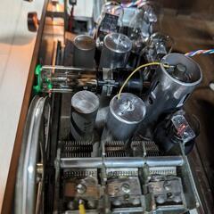 Bluetooth付マジックアイ　ナショナル真空管ラジオ　昭和レトロBX-210の画像