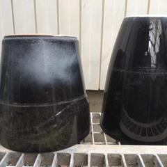 陶器 植木鉢 3個