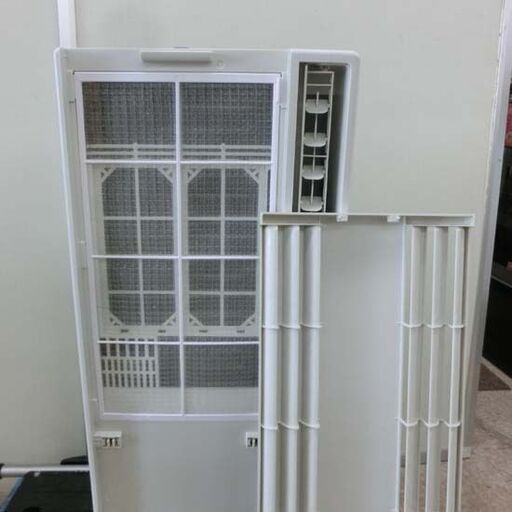 窓用エアコン コロナ 2021年製 CW-16A ～7畳程度 リモコン付き 延長枠(テラス窓用取付枠)付き 札幌 西野店