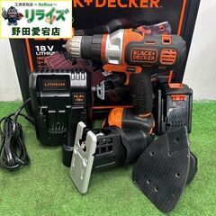 ☆中古品☆ BLACK+DECKER ブラックアンドデッカー 18V リチウム