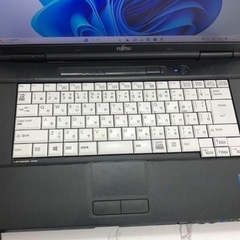 233M 【美品】FUJITSU メモリノートパソコン　8GB Office付きの画像