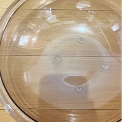 アクリルバスチェア ボウルセット　ブラウン  の画像