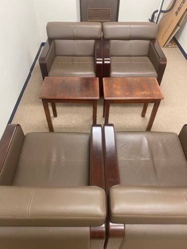家具 ソファ 1人掛けソファ4脚