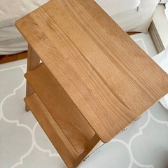 脚立 スツール IKEA BEKVÄM ベクヴェーム 踏み台 3段 ビーチの画像