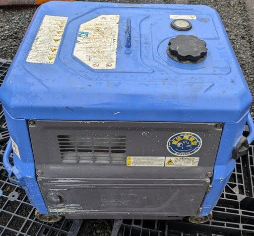 鹿児島発　デンヨー　ガソリンエンジンウェルダー(発電機兼溶接機）GAW1８５ES2