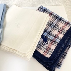 calvin klein polo カルバンクライン ポロ ハンカチ4枚セットの画像