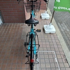 26インチ　ダイナモLEDライト付き　ママチャリの画像