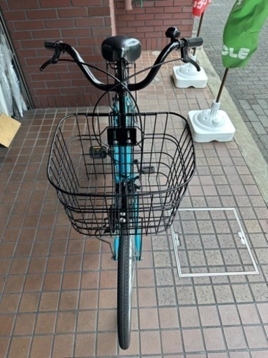 26インチ　ダイナモLEDライト付き　ママチャリ