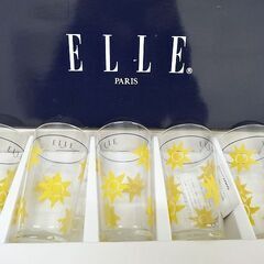 【恵庭】☆未使用保管品☆ELLE グラス レトロ PayPay支...