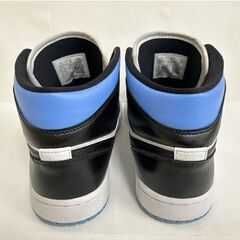 NIKE WMNS AIR JORDAN 1 MID 27.5cm ナイキ エアジョーダン BQ6472-102 ユニバーシティブルー ウィメンズ つま黒 現状品  札幌市白石区 白石店 の画像