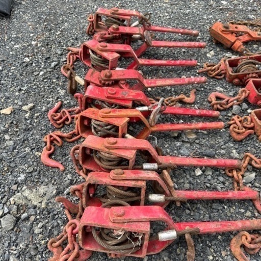 HHHスリーエッチ 大1000k ワイヤー荷締機 ガッチャ レバーブロック 北海道旭川市