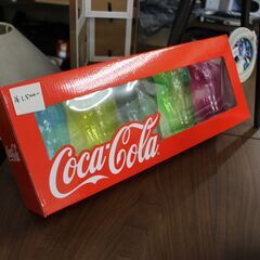 【川崎市宮前区リサイクルオフ】コカ・コーラ　コップセット　レトロ