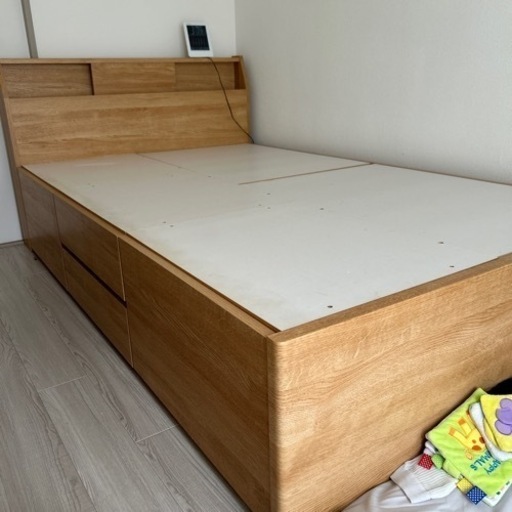 家具 ベッド セミダブルベッド