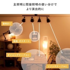 【受付終了】シーリングライト 間接照明 スポットライトの画像