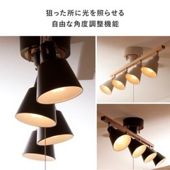 【受付終了】シーリングライト 間接照明 スポットライトの画像