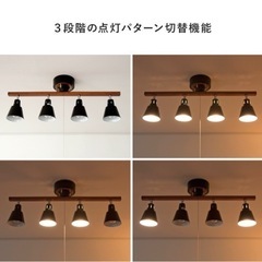 【受付終了】シーリングライト 間接照明 スポットライトの画像