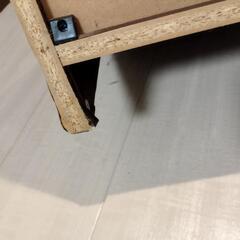 【無料】食器棚 キッチン収納 ブラウン の画像