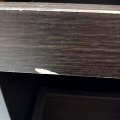 【無料】食器棚 キッチン収納 ブラウン の画像