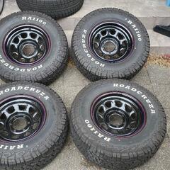 SST デイトナブラック 赤青ライン 16×8J オフセット±0...