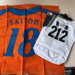 北海道日本ハムファイターズ　昔のグッズ7点の画像