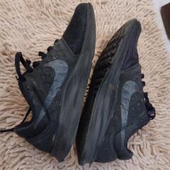 ナイキ　スニーカー　NIKE　黒　ブラックシューズ 靴の画像