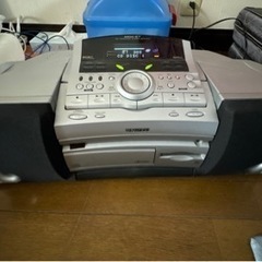 KENWOOD CD MDラジカセの中古が安い！激安で譲ります・無料で