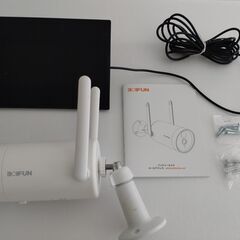 防水防犯カメラ 屋外 ソーラー ワイヤレス WIFI 監視カメラ...
