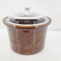 漬物容器 ガラス蓋 漬物 かめ 保存容器 陶器　/HJ-0192...