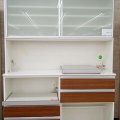 店長値引き★ジモティ割あり★ 株式会社アクタス エスエークラフト　3ピースレンジボード ブラウン H217×D49×W160 クリーニング済み TJ6515