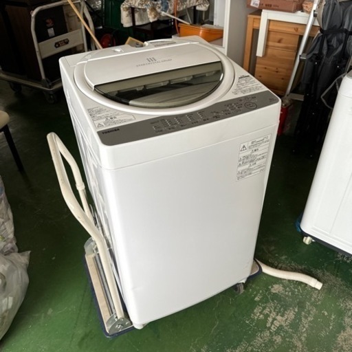 TOSHIBA 洗濯機 6kg 家電 生活家電