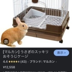 うさぎ。小動物用ゲージ　値下げしました！の画像