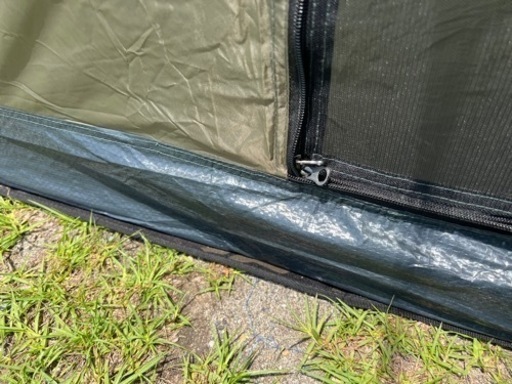 【中古】テント クラシカルな2人用のロッジ型テントです