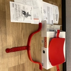 【10/9商談中】ストッケトリップトラップ赤　レッド　ベビーチェアの画像