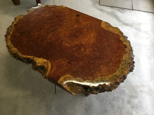 高級コブカリン座卓 B