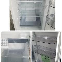 【美品】TOSHIBA 東芝 2ﾄﾞｱ冷凍冷蔵庫 153L GR-S15BS(W) 2021年製の画像