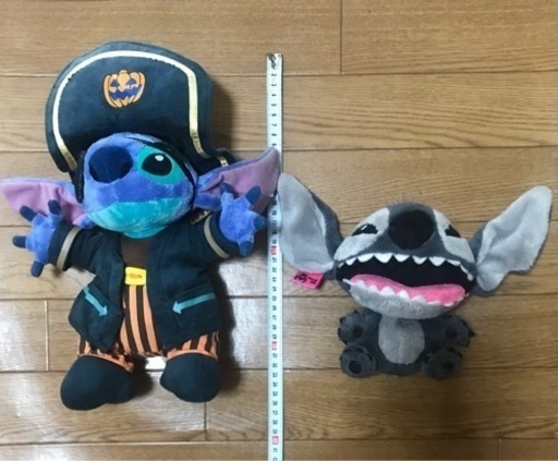 ディズニー海賊スティッチ　悪い子スティッチ　ぬいぐるみ