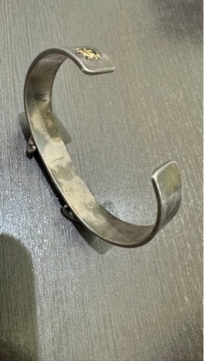 《特注激レア》ゴローズ　（goro's）爪　平打ちブレス バングル　刻印の激レア