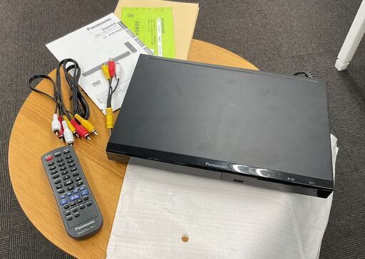 Panasonic製　DVD/CDプレイヤー DVD-S500-K【現状動作品】付属品つき