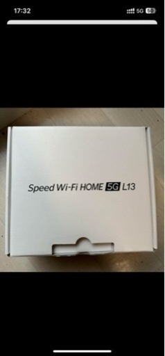その他 speed wifi  5G L13