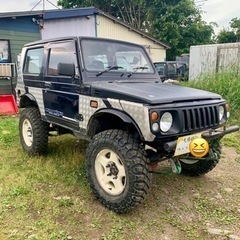 ja11ジムニーAT  エアコン、パワステ付き　車検長い❗️