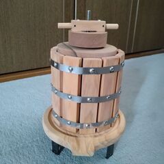ワイン圧搾機 ブドウ 搾汁機 ミニチュア