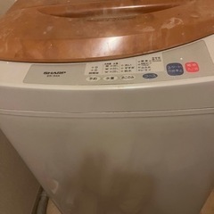 洗濯機、無料であげます　動作確認済み　島原市