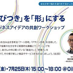 【全2回】ビジネスアイデアの共創ワークショップ【参加費無料】