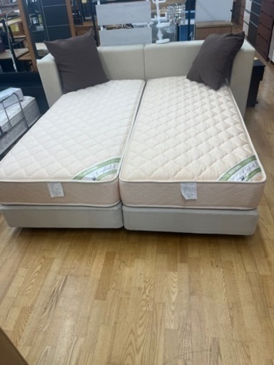 N654★クイーンベッド★ベッド★幅2150mm