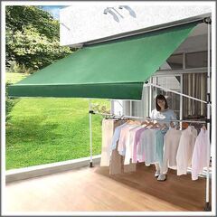 新札幌 未開封品 LIVING OUT 物干竿付 オーニング4 ...