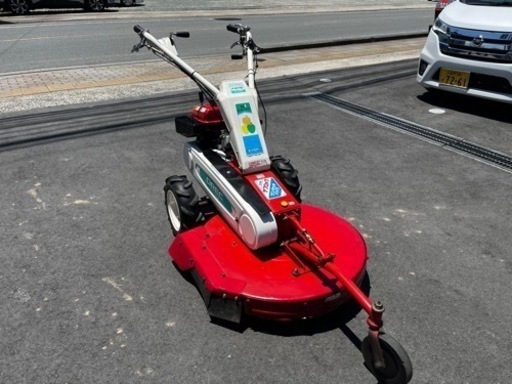 福岡八女　オーレック　自走式草刈機　刈幅700mm am71b  前進バック