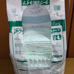 大人用紙おむつ２種とパッド４種の画像