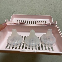 哺乳瓶消毒キット　哺乳瓶付きの画像