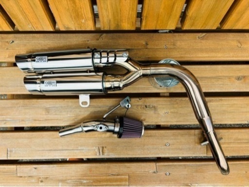 ダックス125cc マフラー&パワーフィルター